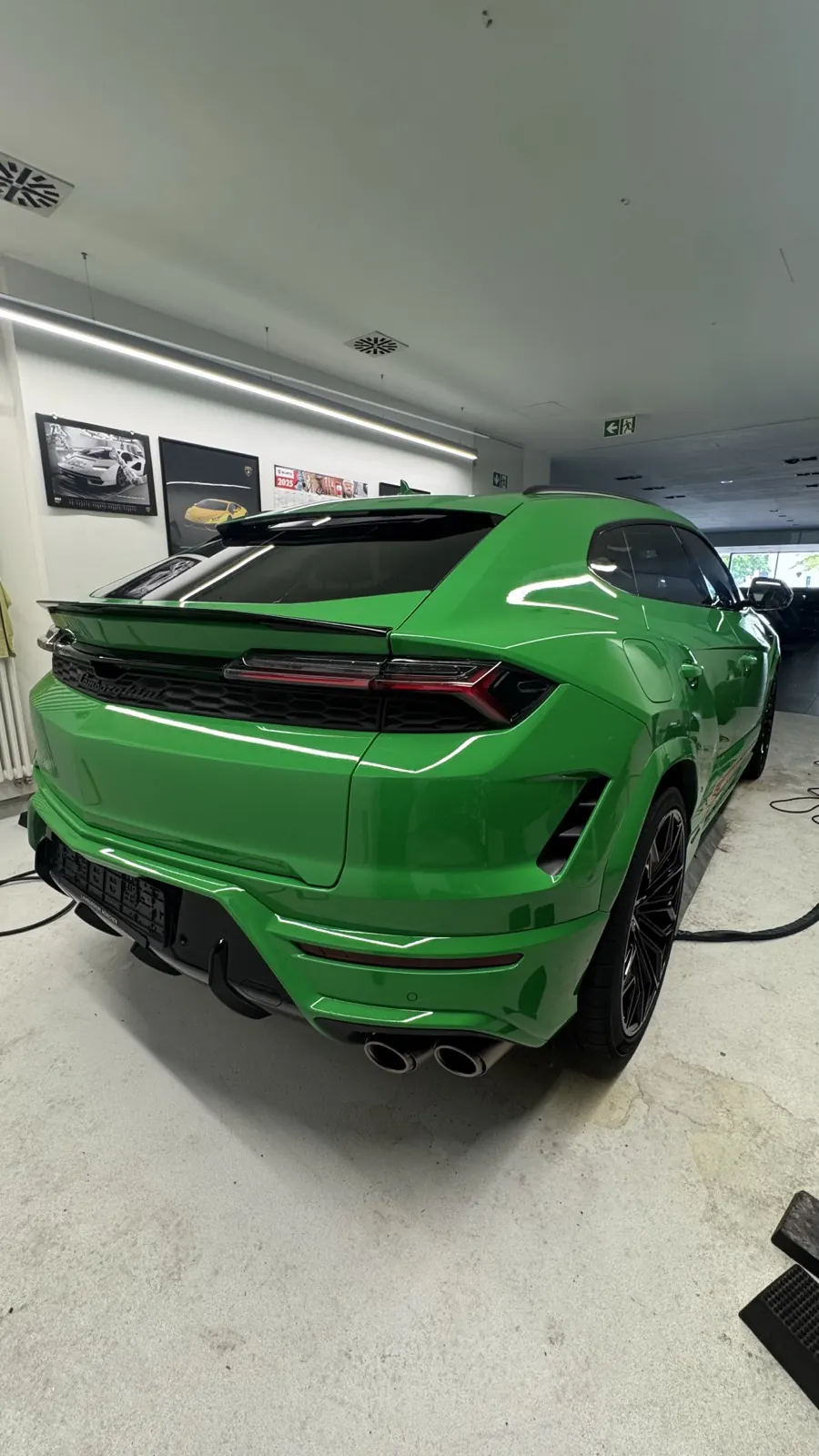 Lamborghini Urus nach der Keramikversiegelung bei LEVITO München